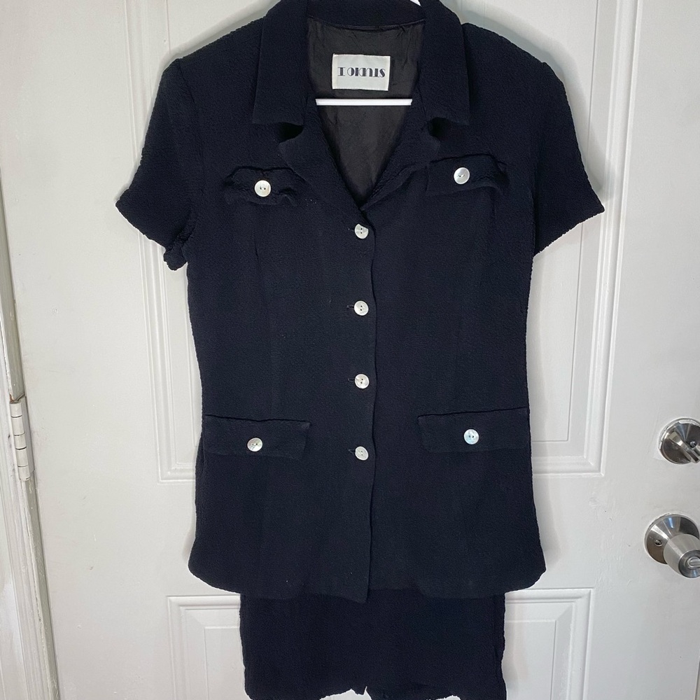 Vintage Studio I 90’s Office Dress Black
